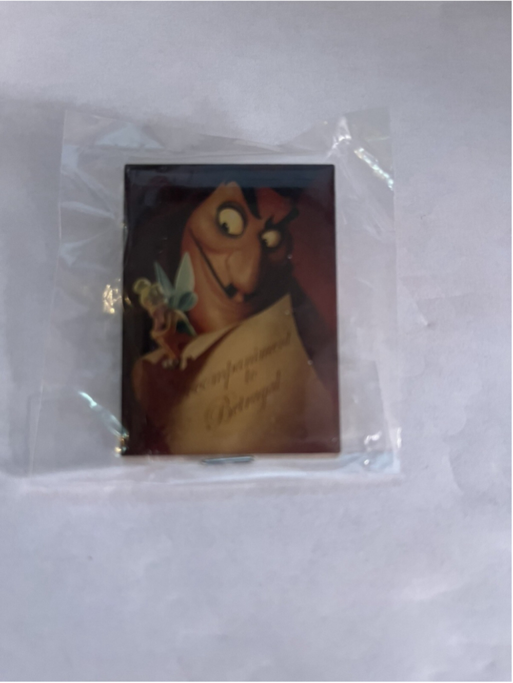 COLLECTABLE Disney Pin Limited to 5000 Tinkerbell & Captain Hook Betrayal VTG